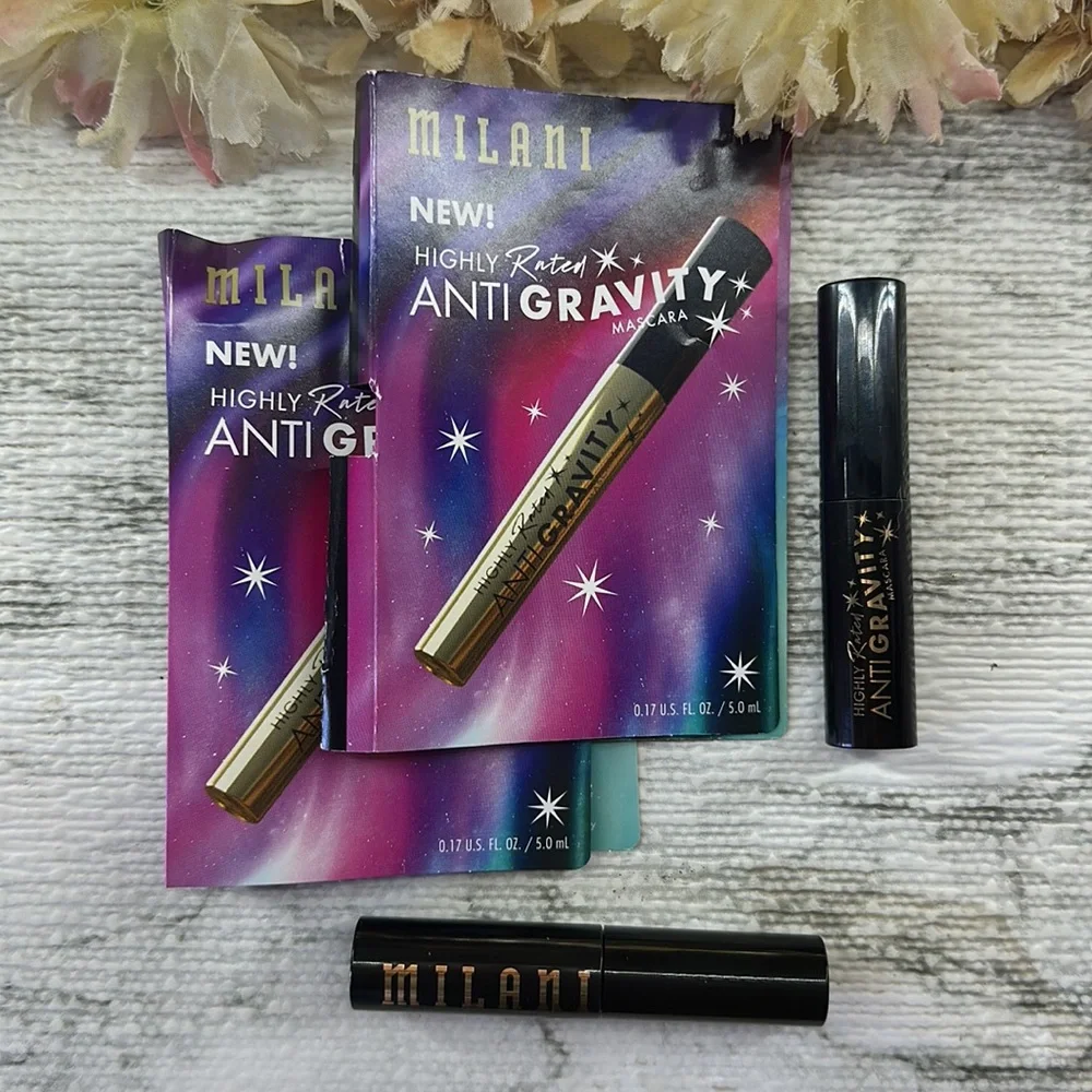 MILANI Highly Rated Antigravity Mascara Bundle (2 Pack)